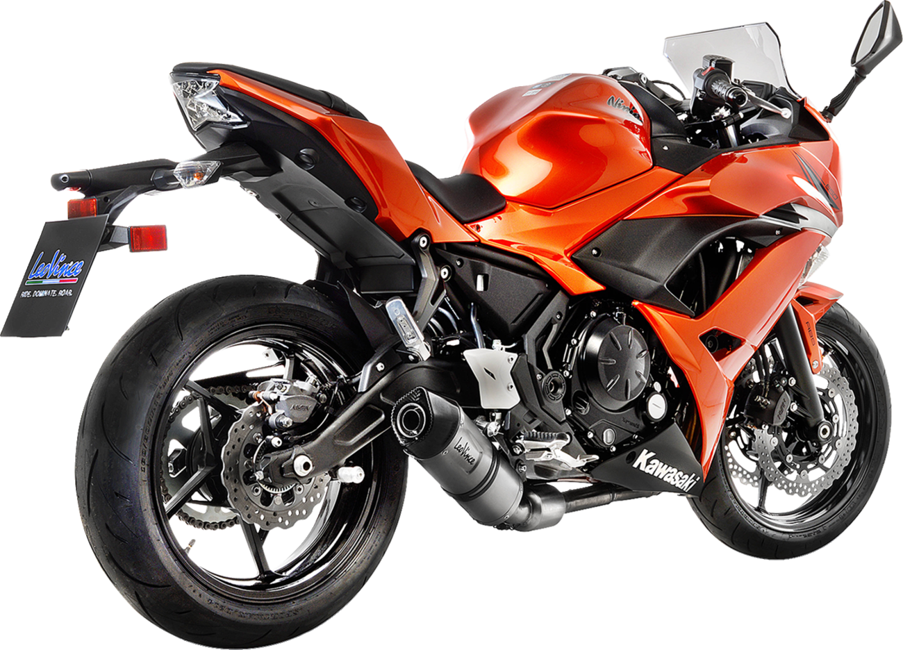 LeoVince LV One Evo Exhaust System - Stainless Steel - Ninja 650/Z650