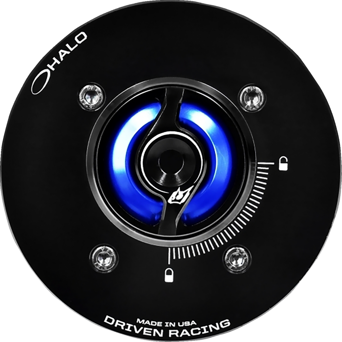 Driven Racing Fuel Cap Base - Black - Yamaha