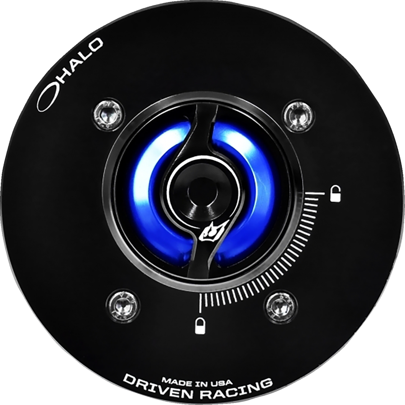 Driven Racing Fuel Cap Base - Black - Yamaha