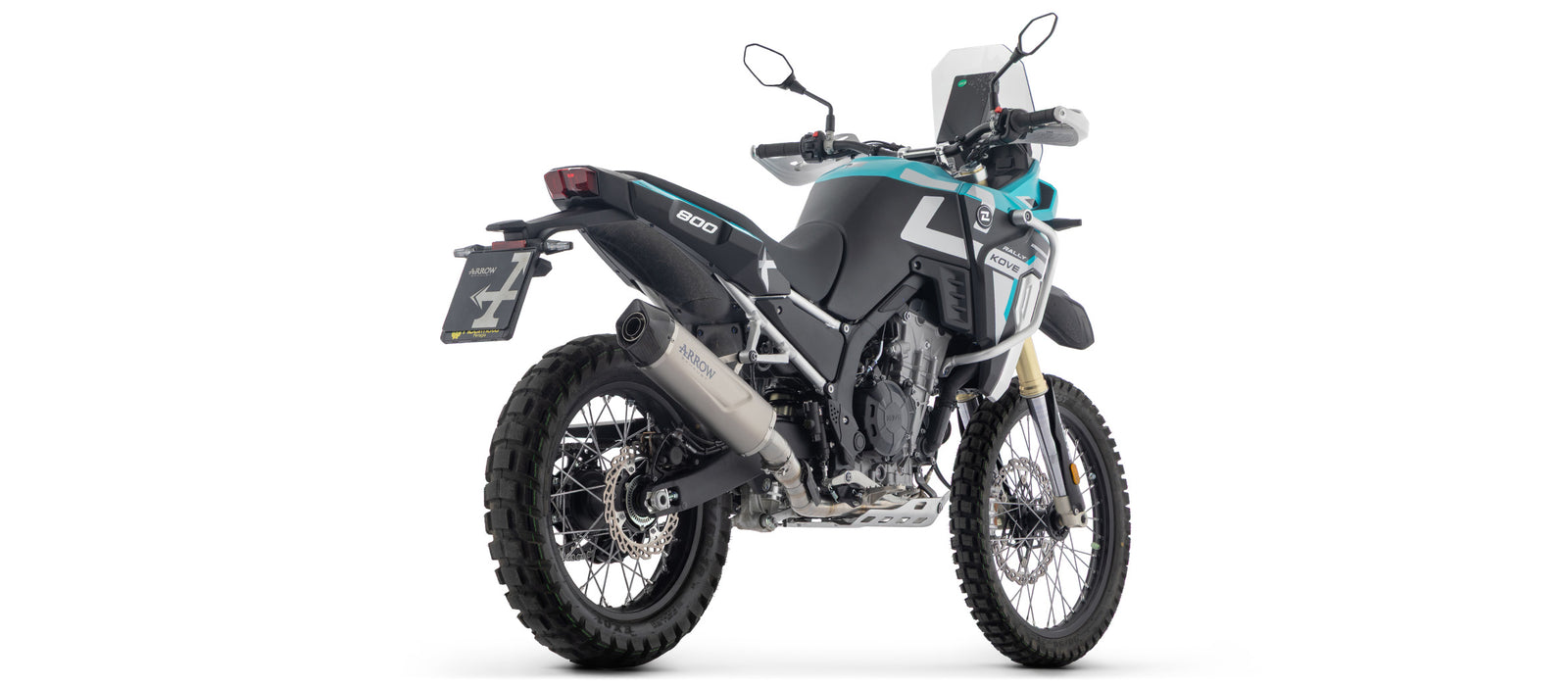 Full System With Indy Race Evo Titanium Slip On With Carbon End Cap
