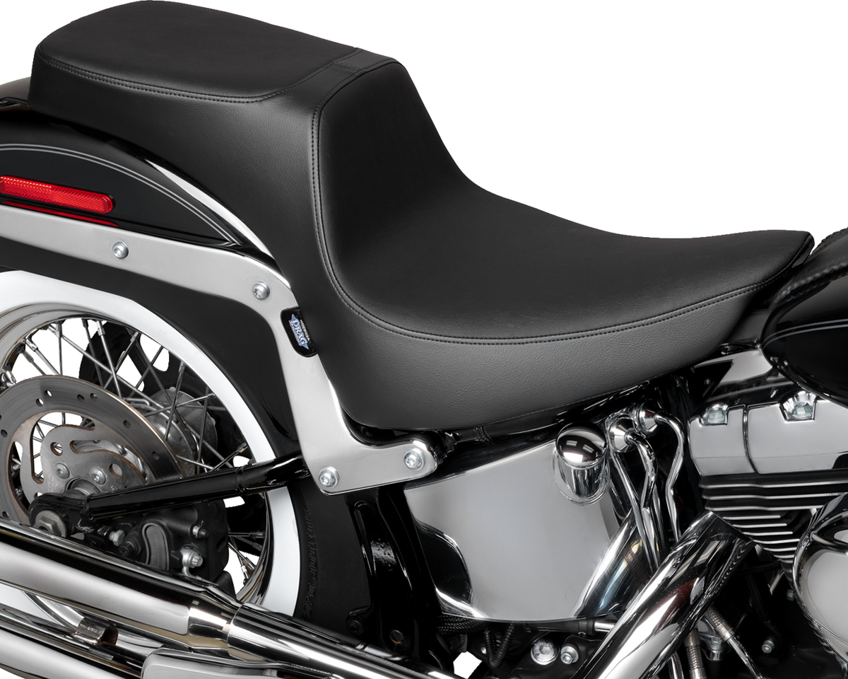 Drag Specialties Seats Performance Predator 2-Up Seat - Vinyl - Smooth - FL '00-'17