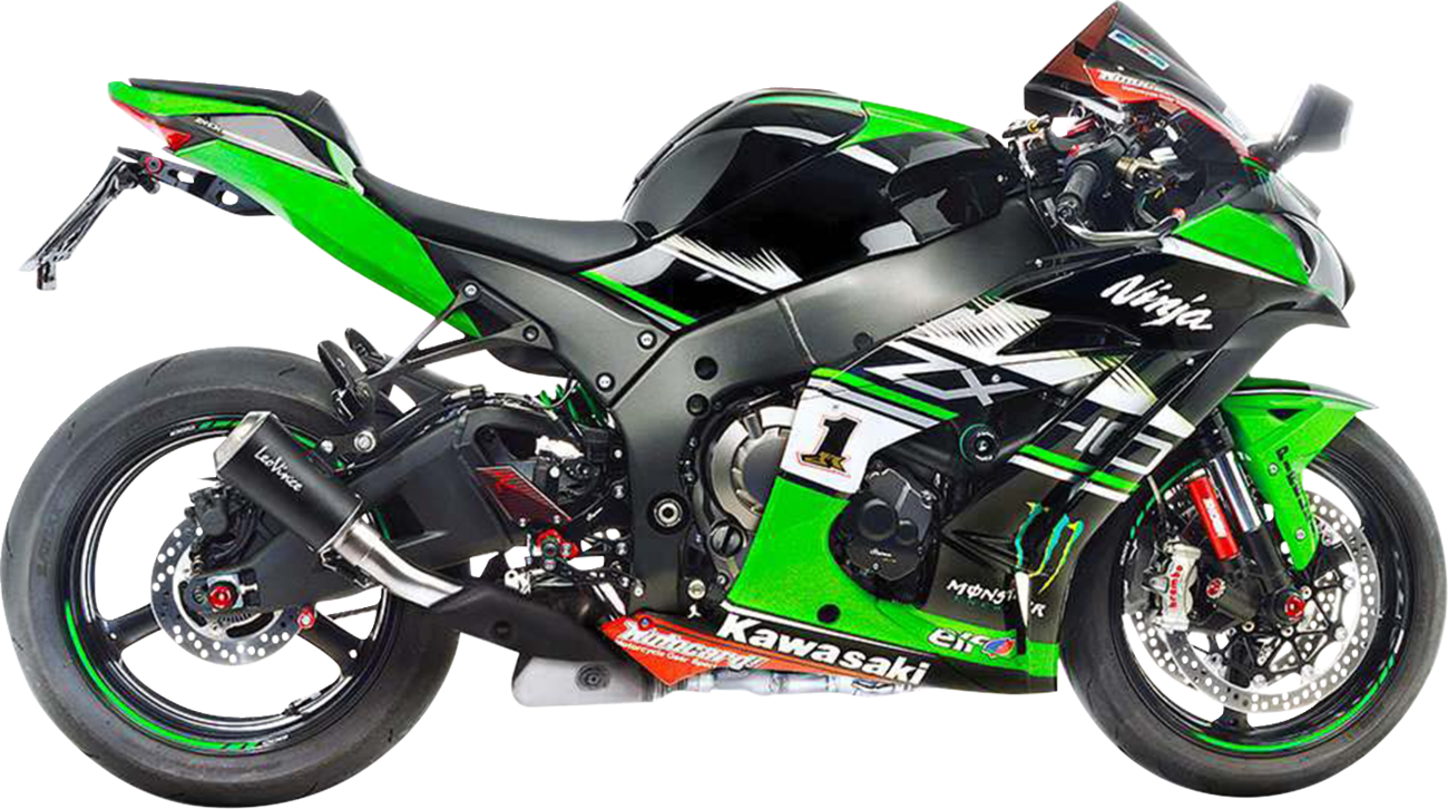 LeoVince LV-10 Muffler - Black