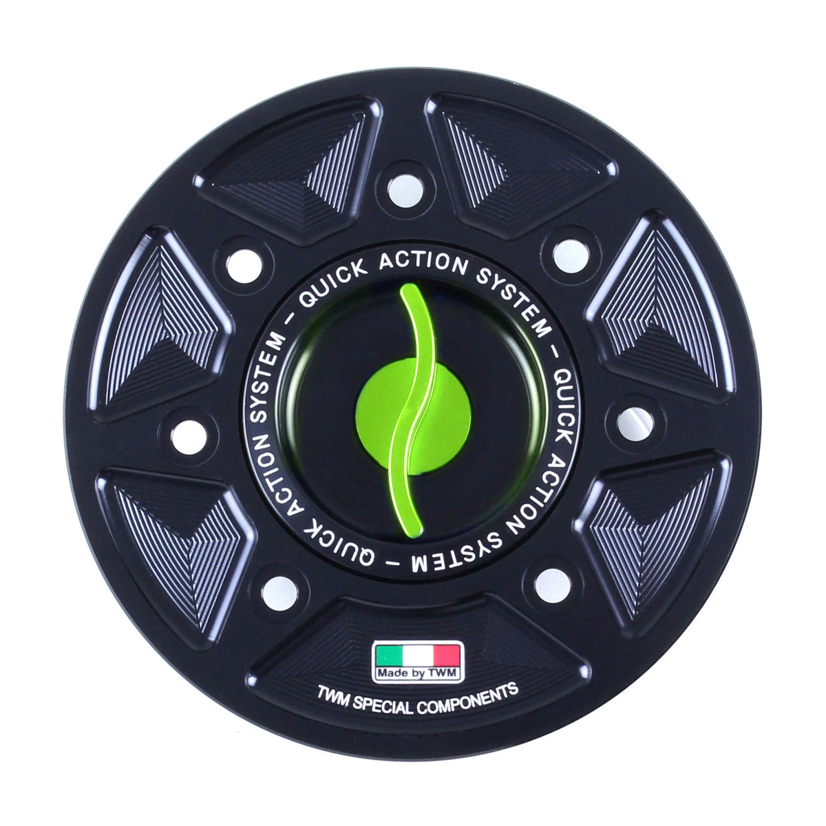 TWM Quick Action CNC Aluminum Gas Cap For Kawasaki - TKPR.04