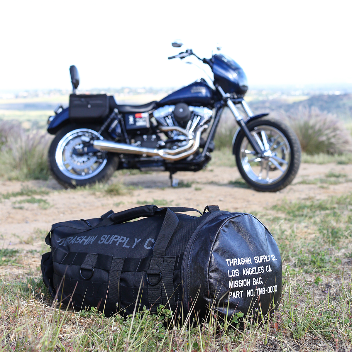 Thrashin Supply CO. Mission Duffel Bag - Black
