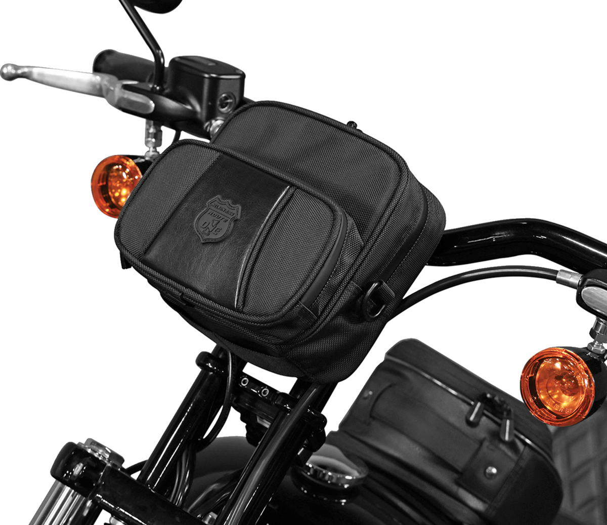 Nelson RIGG Route 1 Highway Handlebar Bag - Black