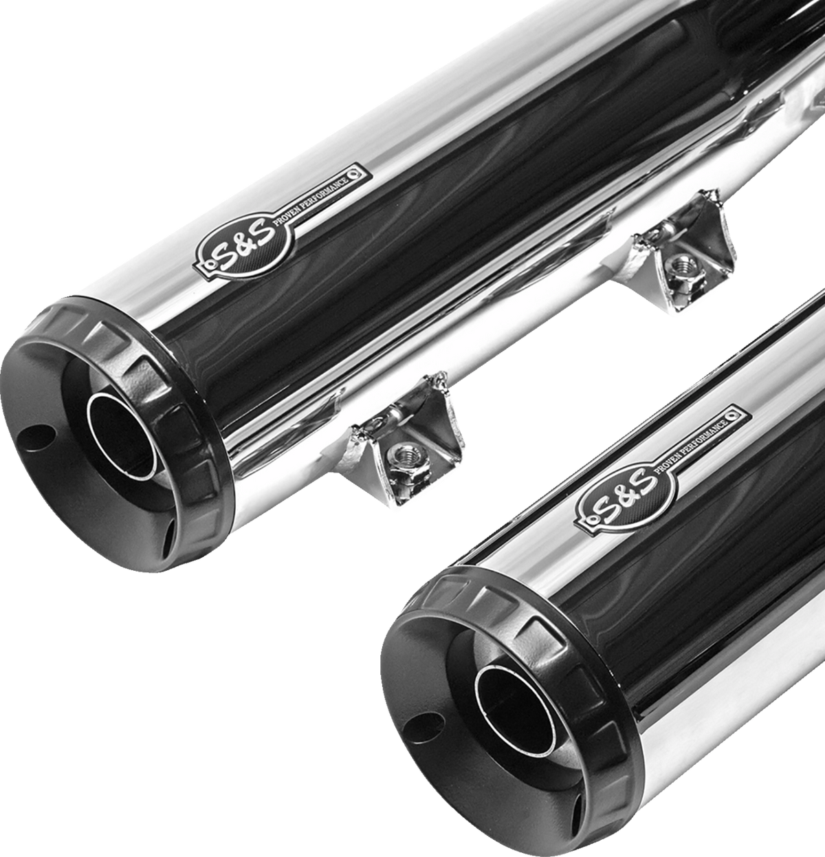 S&S Cycle Grand National Slip-On Mufflers
