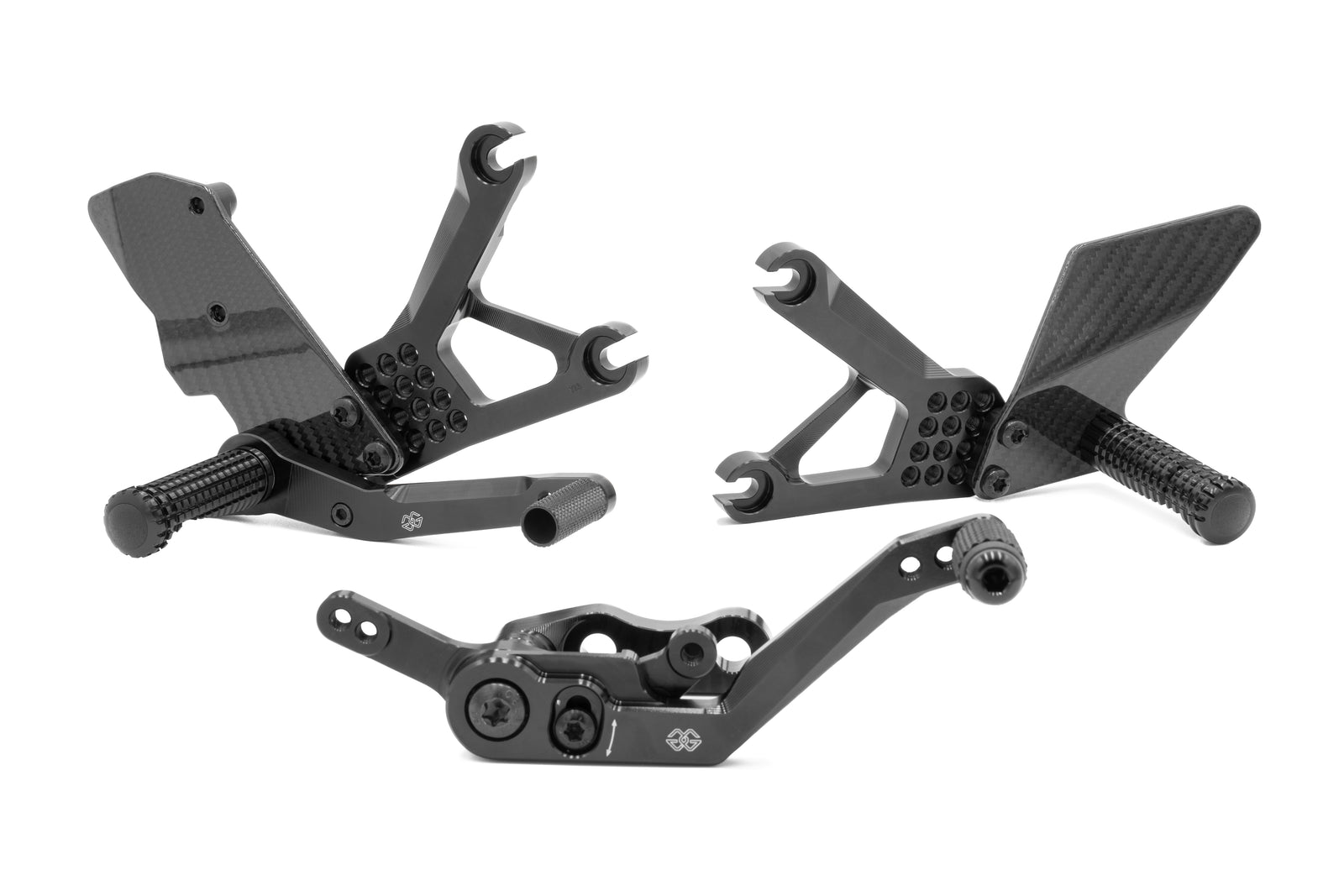 Gilles Tooling Footrest System AS31GT3 Yamaha Black
