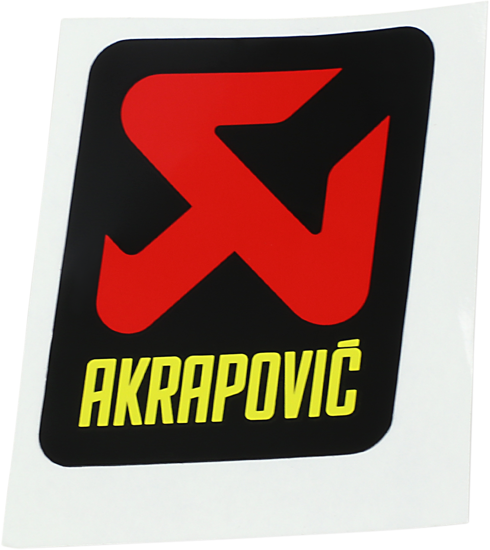 Akrapovic General Replacement Sticker
