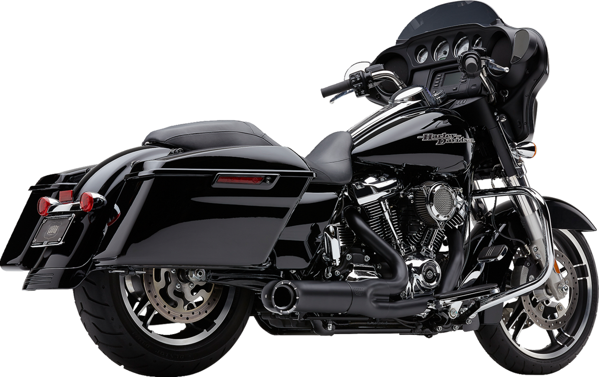 Cobra Turn Out 2-Into-1 Exhaust System - Black