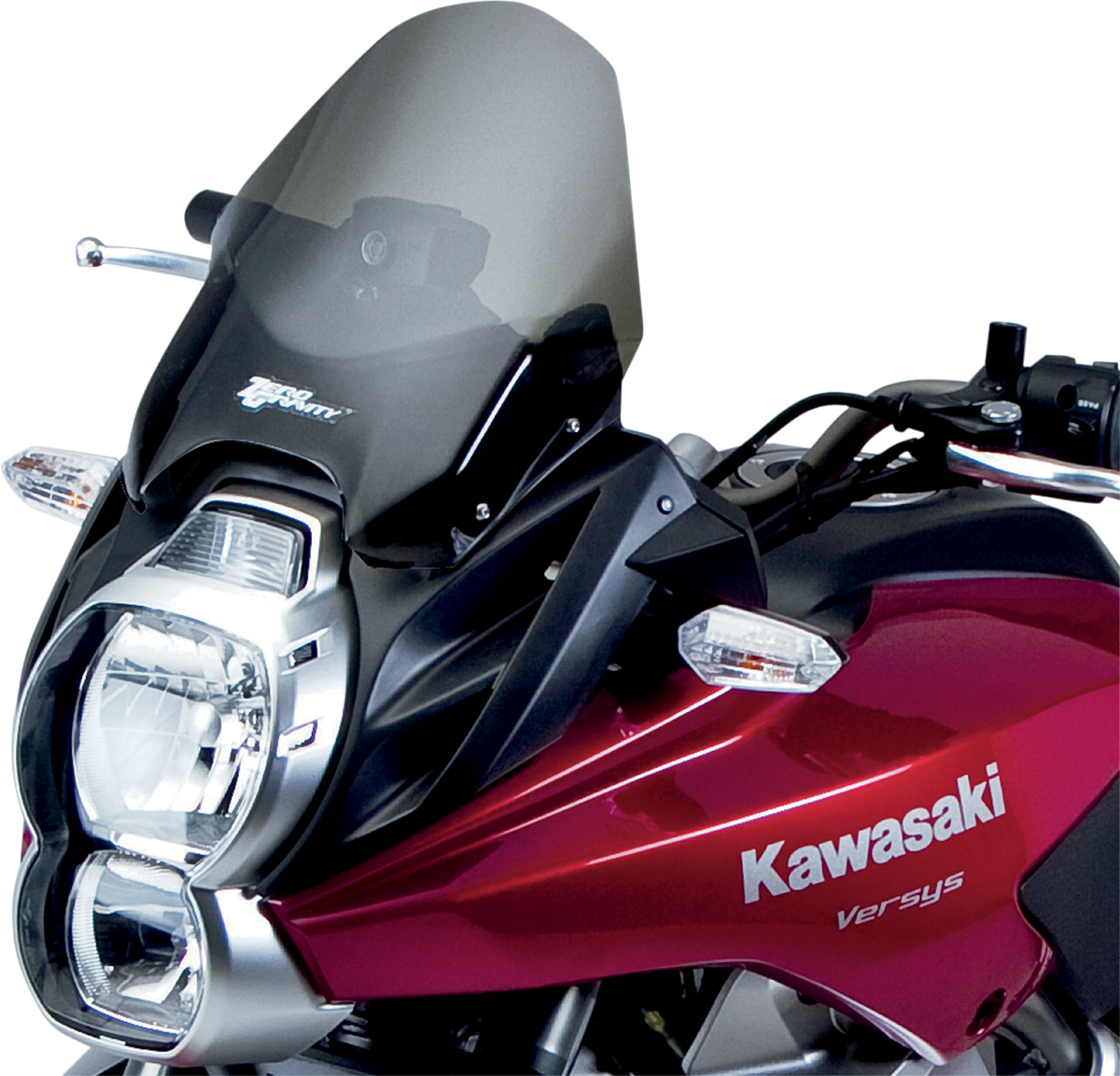 Zero Gravity SR Windscreen - Smoke - '10-'14 KLE 650 a Versys