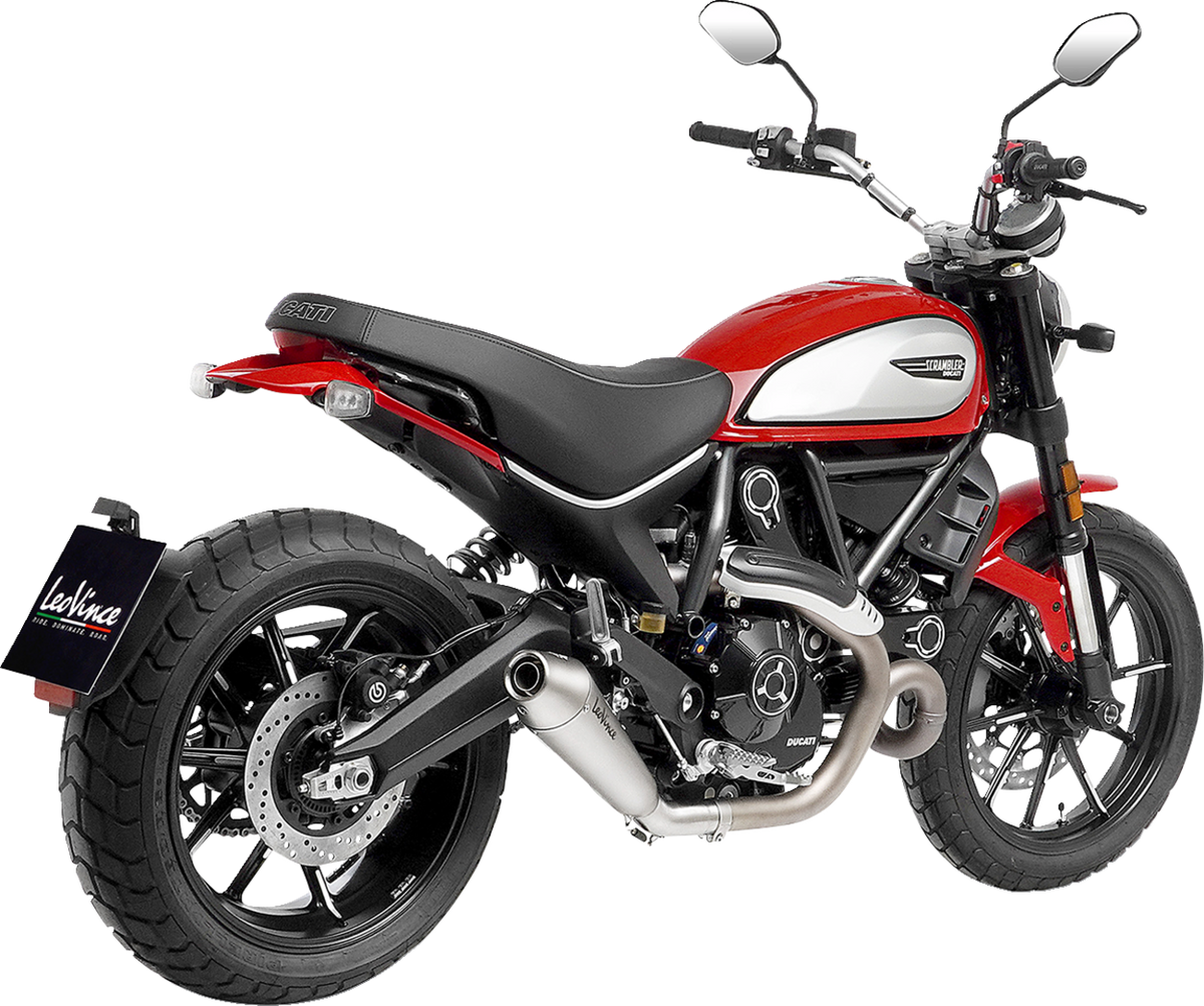 LeoVince GP Style Slip-On Muffler - Scrambler 800
