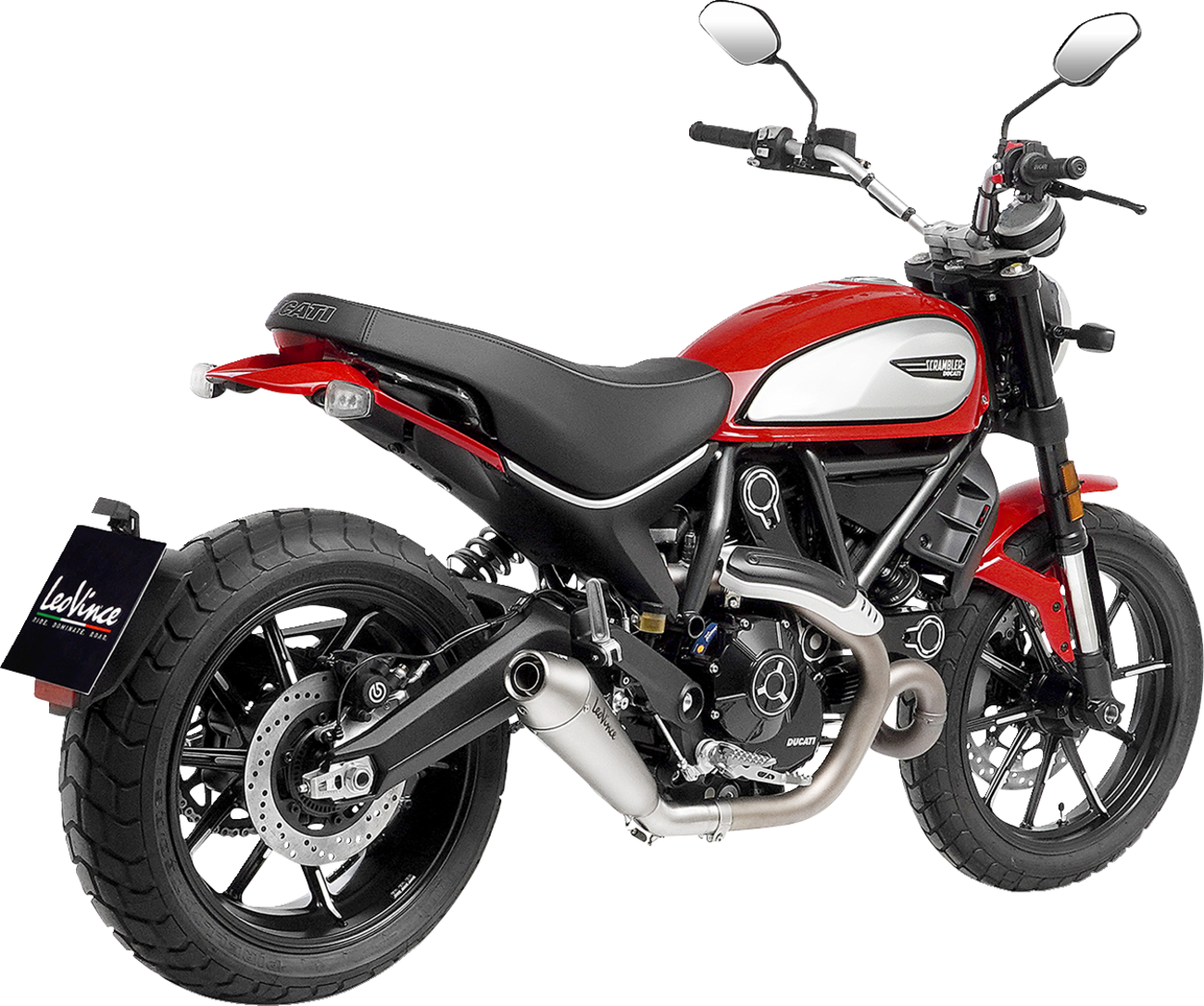 LeoVince GP Style Slip-On Muffler - Scrambler 800