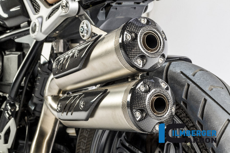 Ilmberger Carbon Silencer Endcap - BMW R NINE T SCRAMBLER (2tlg)
