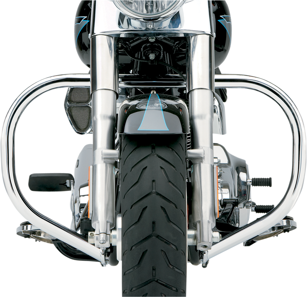 Cobra Freeway Bar - Chrome - FLSTC