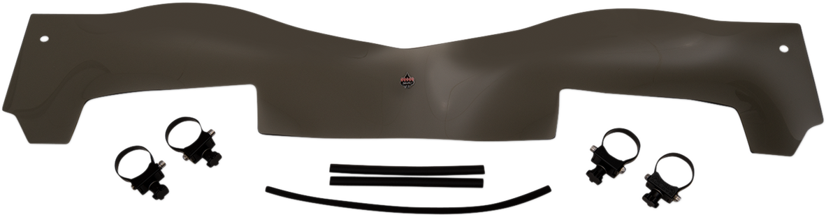 Klock Werks Flare® Windshield - 4-1/2" - Dark Smoke - RZR
