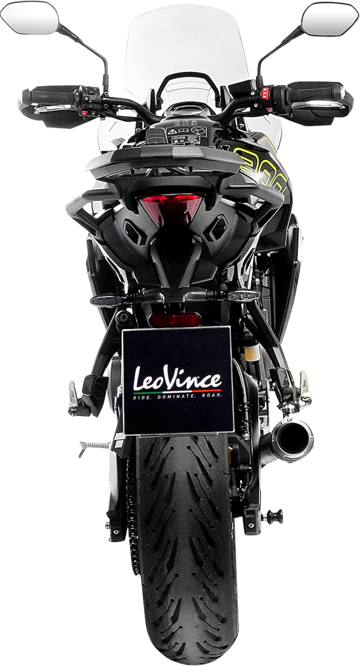 LeoVince LV-Corsa Slip-On Muffler - Carbon Fiber - Tiger Sport 800