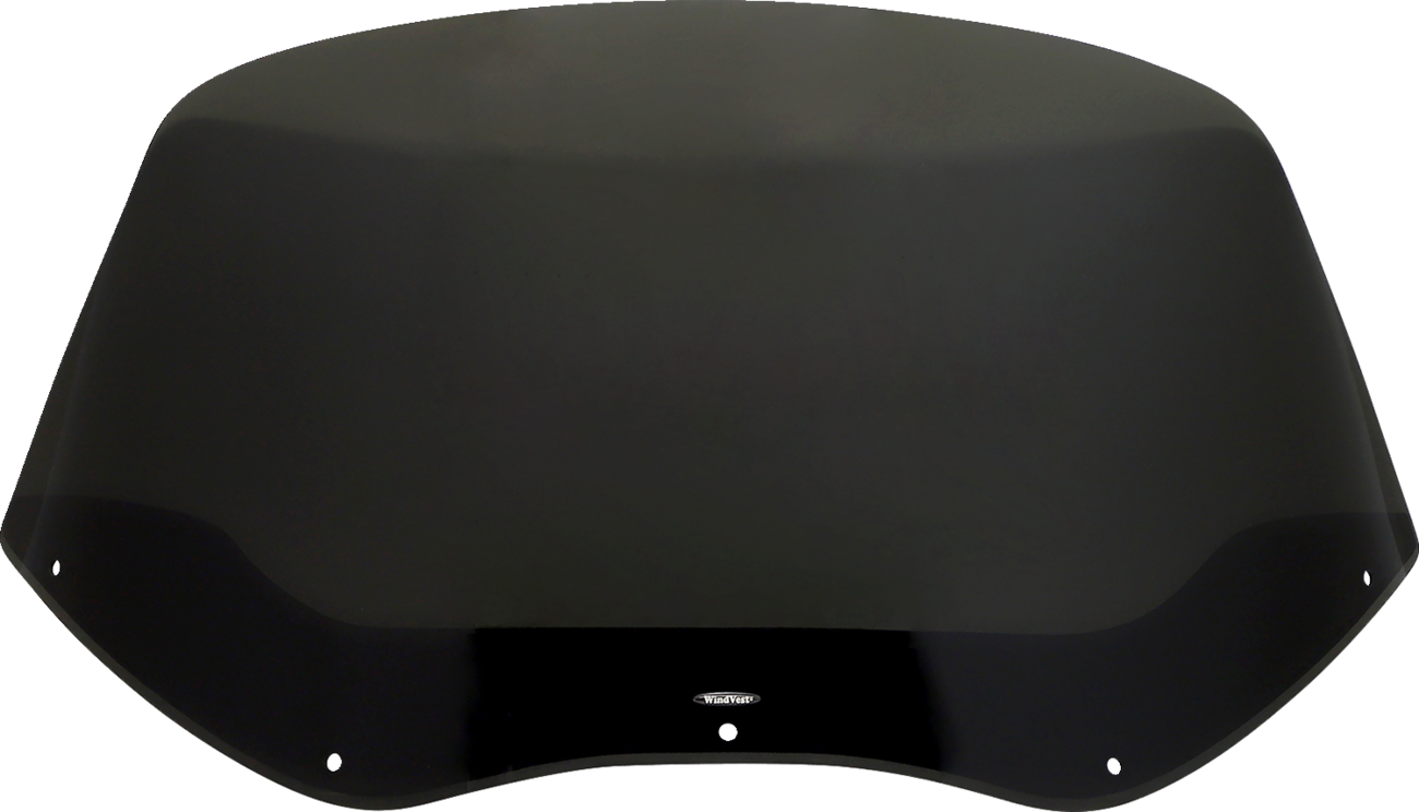 Wind Vest Windshield - 14" - Dark Smoke - FLTR