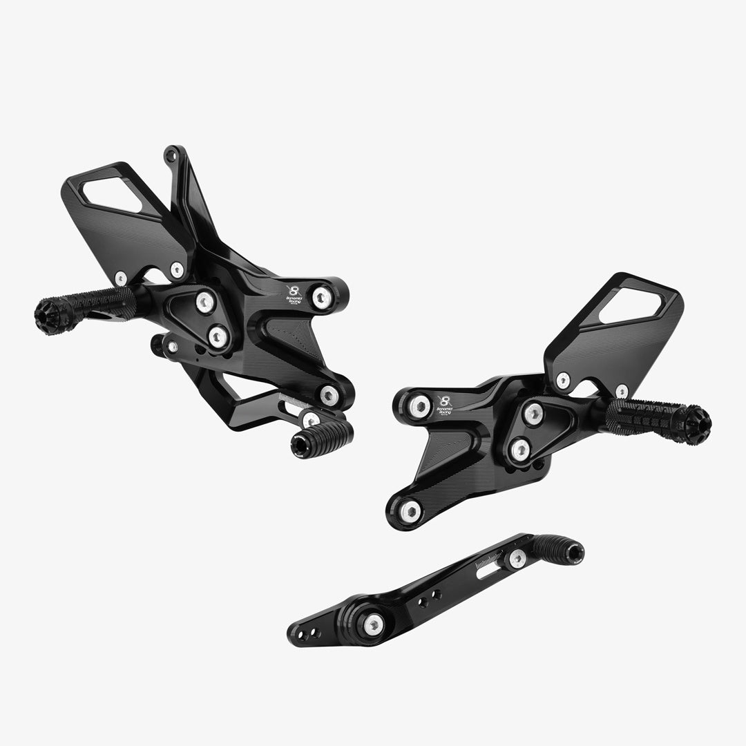 Bonamici Racing Adjustable Rearsets - Honda CBR 600 RR