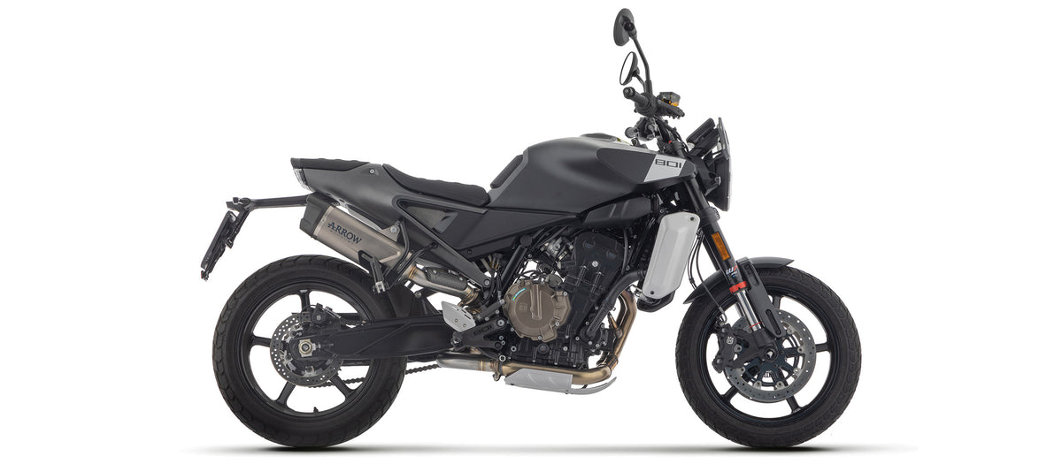 Arrow 71975PK Indy Race Evo Titanium Slip On With Carbon End Cap