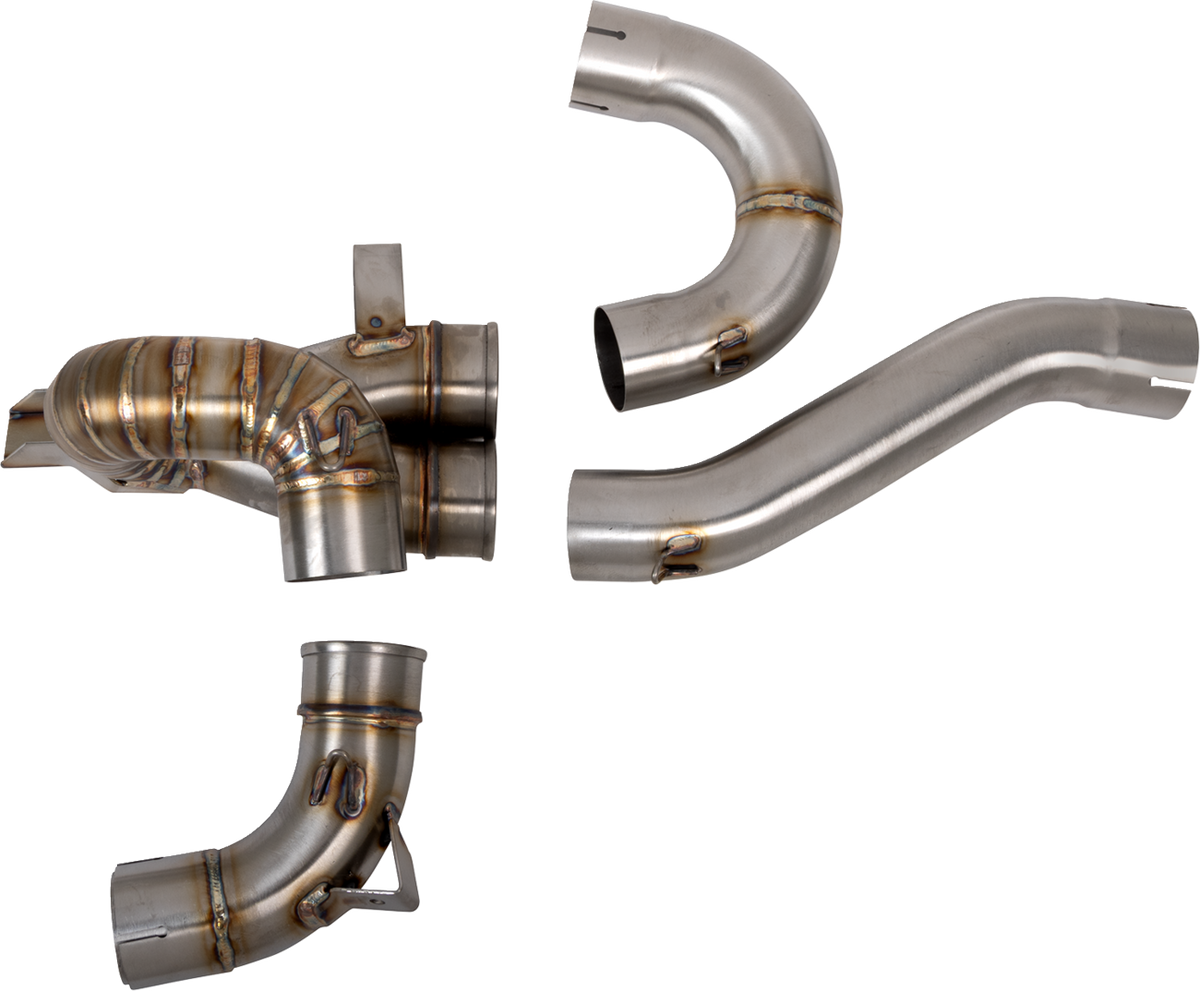 LeoVince Cat Eliminator Link Pipe - Ducati Multistrada V4
