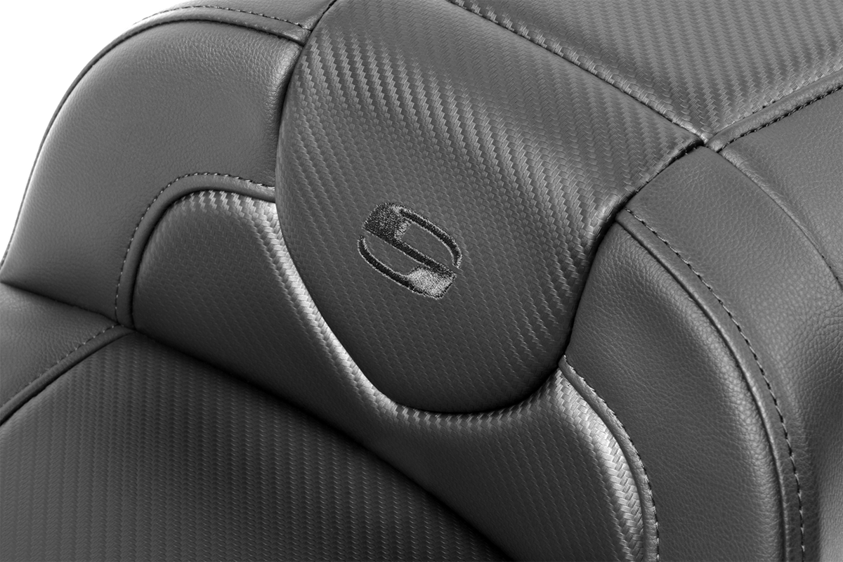 Saddlemen Roadsofa™ Extended Reach Seat - Without Backrest - Carbon Fiber - FLTR/FLHX '23-'24