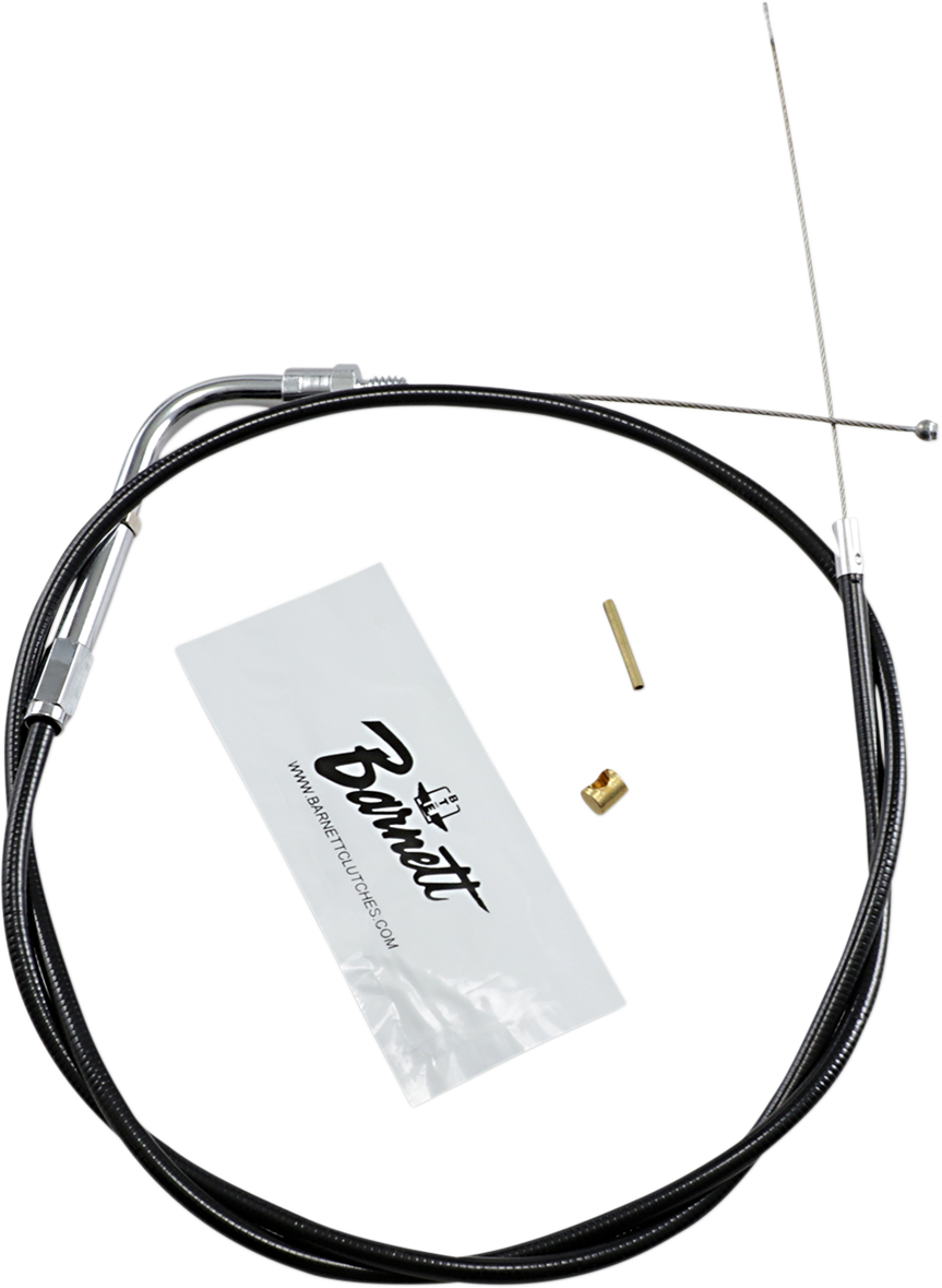Barnett Black Vinyl Throttle Cable - 33" Length