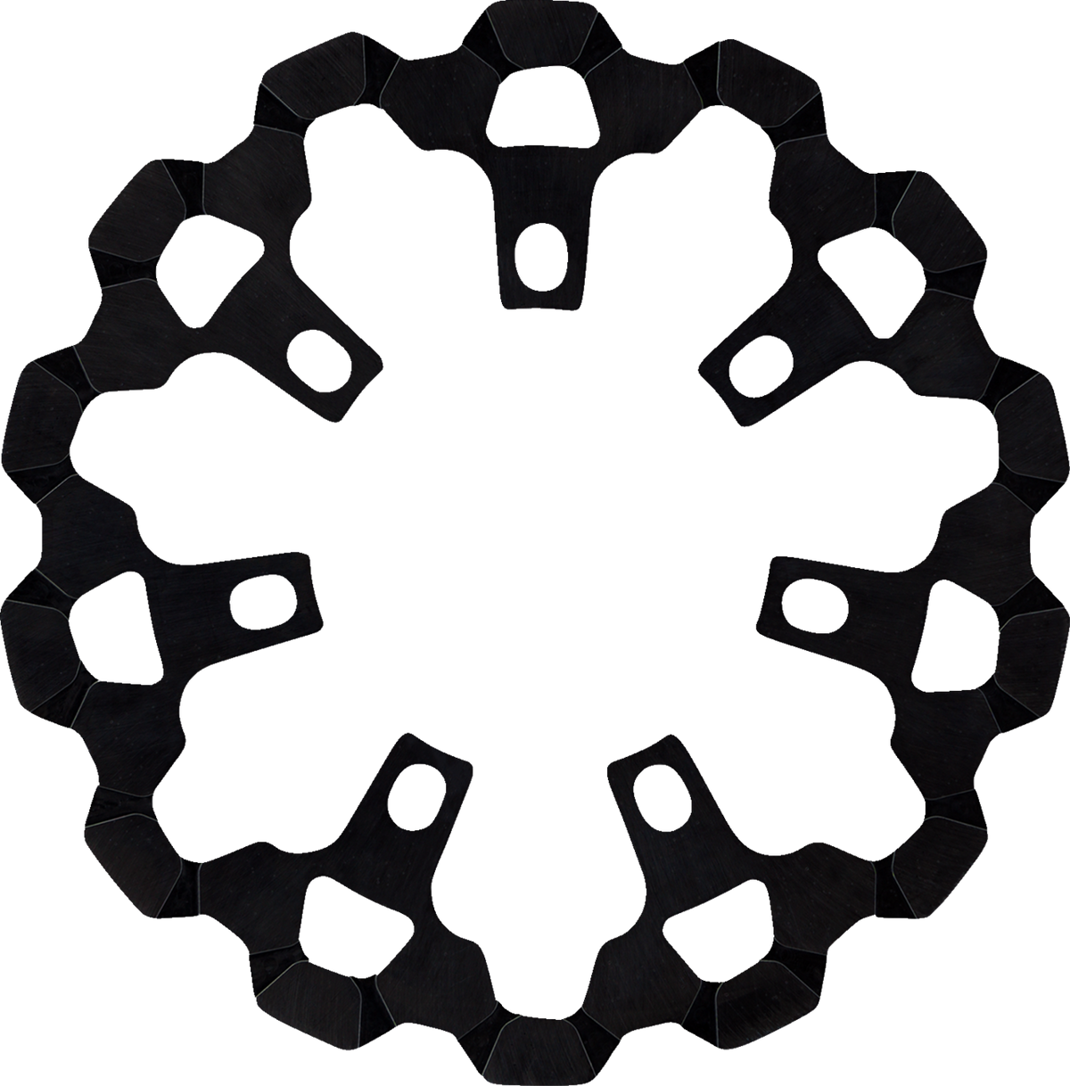 Lyndall Racing Brakes LLC Brake Rotor - Front - 11.8" - Black