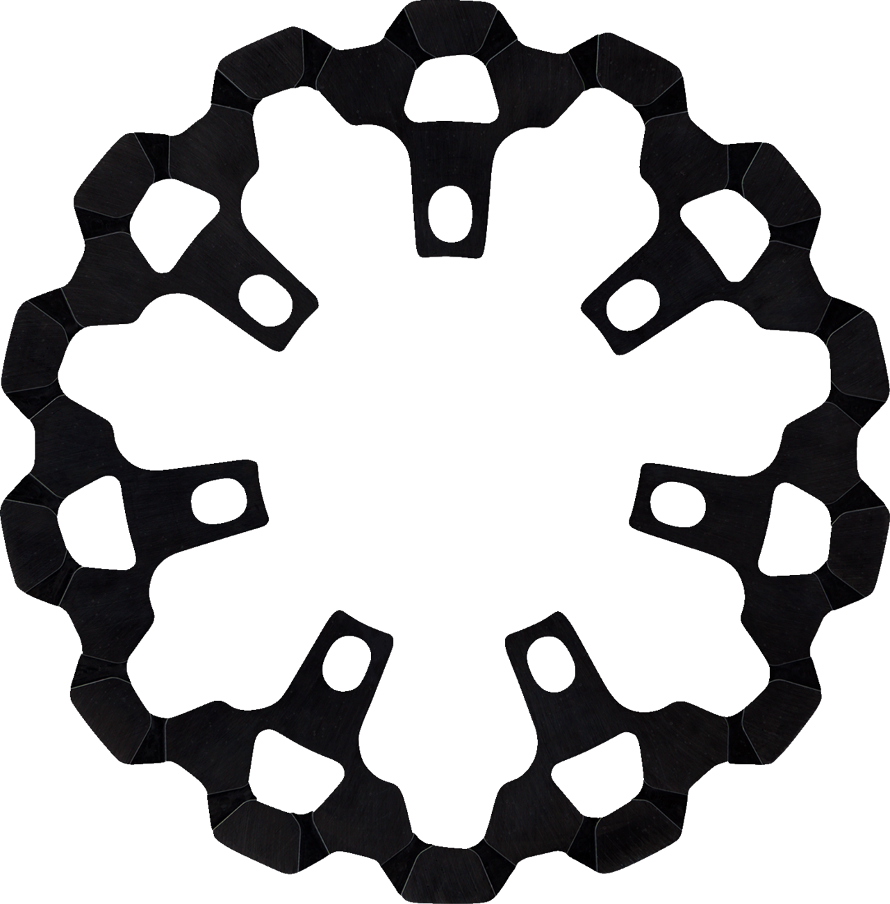 Lyndall Racing Brakes LLC Brake Rotor - Front - 11.8" - Black