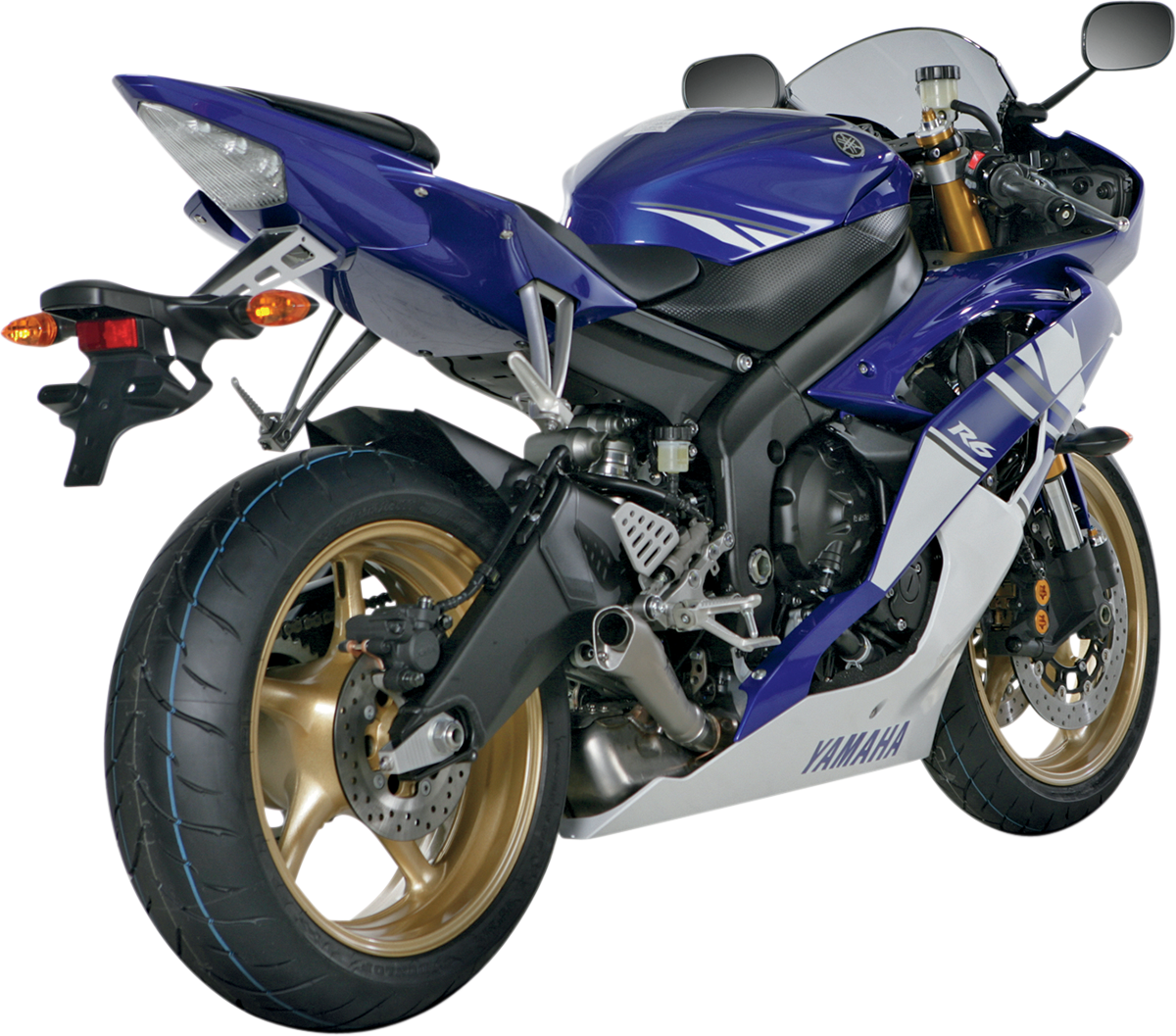 Akrapovic Slip-On Line Muffler - Titanium - Megaphone - YZF-R6