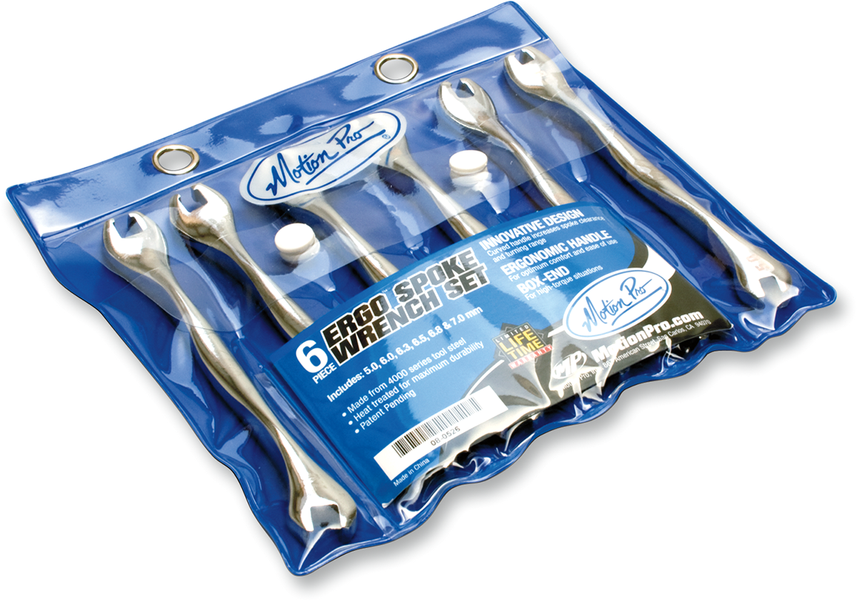 Motion Pro Spoke Wrenches - Ergonomic - Set 6