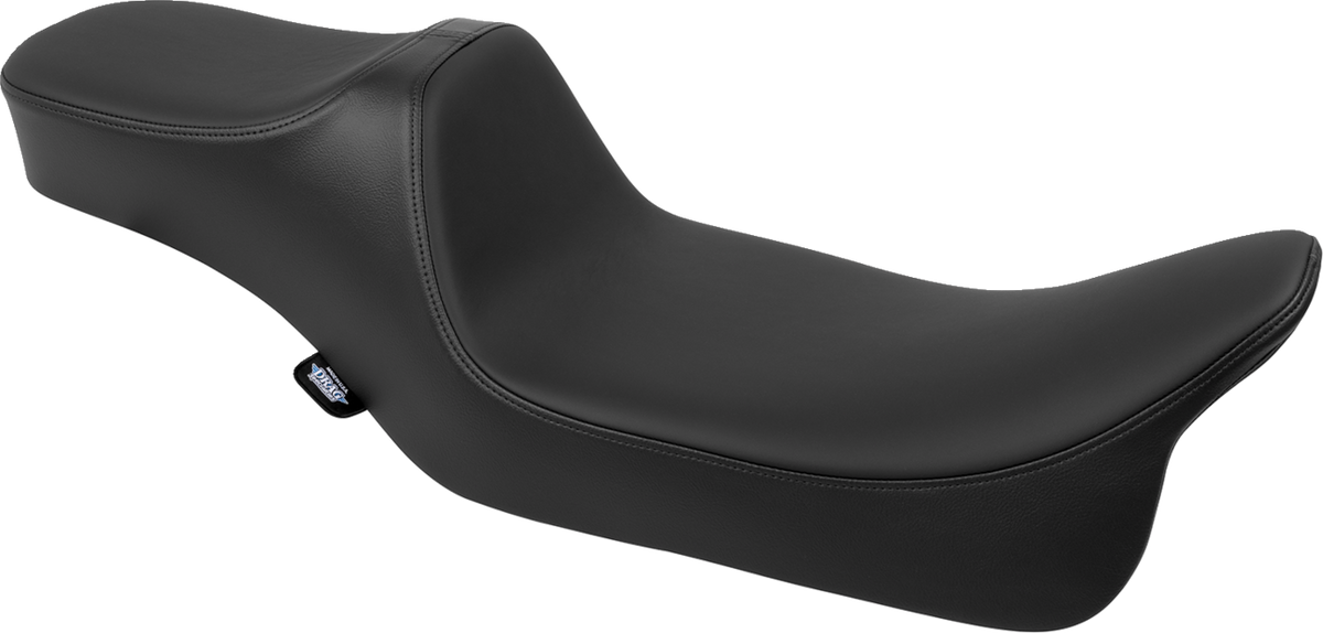Drag Specialties Seats Predator III Seat - Extended Reach - Smooth - Black Solar Leather - FLH/FLT '08-'24