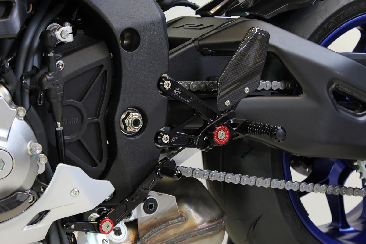 Gilles Tooling Footrest System MUE2 Black