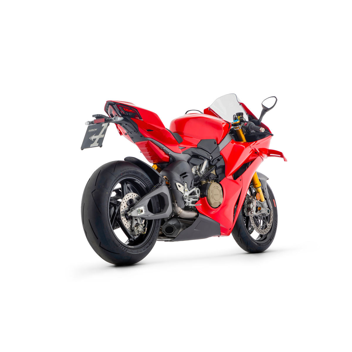 Arrow Works Slip On Racing Titanium Exhaust for Ducati Panigale V4 2025