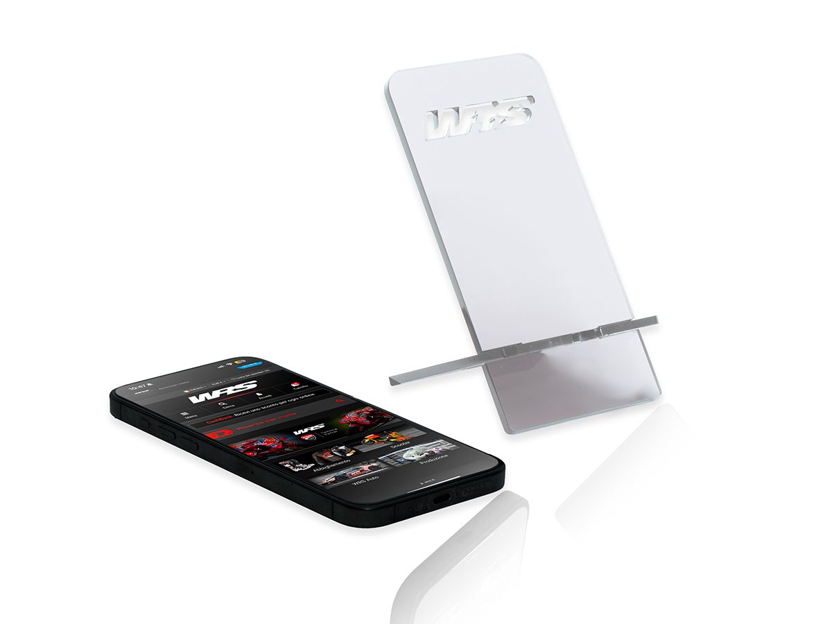WRS DESKTOP MOBILE PHONE HOLDER TRANSPARENT