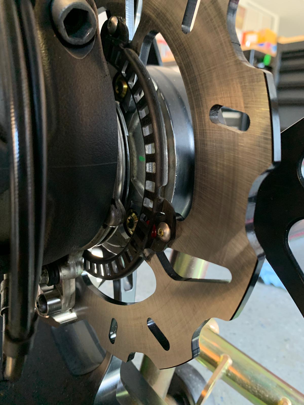 Brembo Billet Axial Nickel Plated Rear Caliper Streetfighter V4 V4S