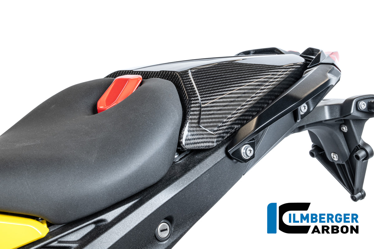 Ilmberger Carbon Passenger Seat Cover BMW R 1300 R - Gloss / Twill