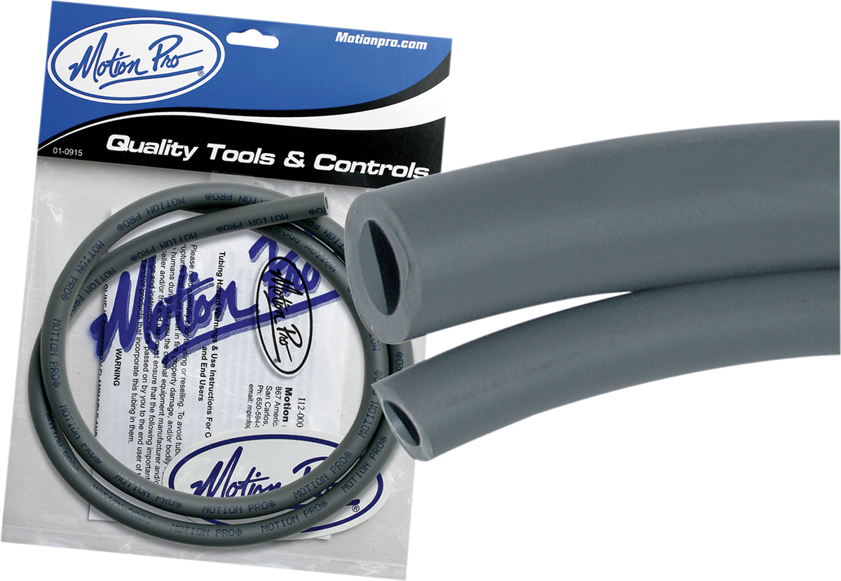 Motion Pro Premium Fuel Line - Gray - 5/16" - 3'