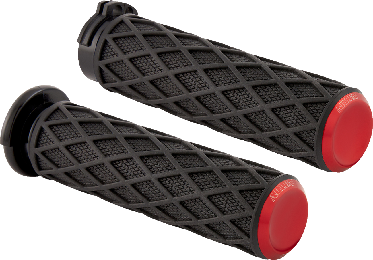 Arlen NESS Diamond Grips - Cable - Red
