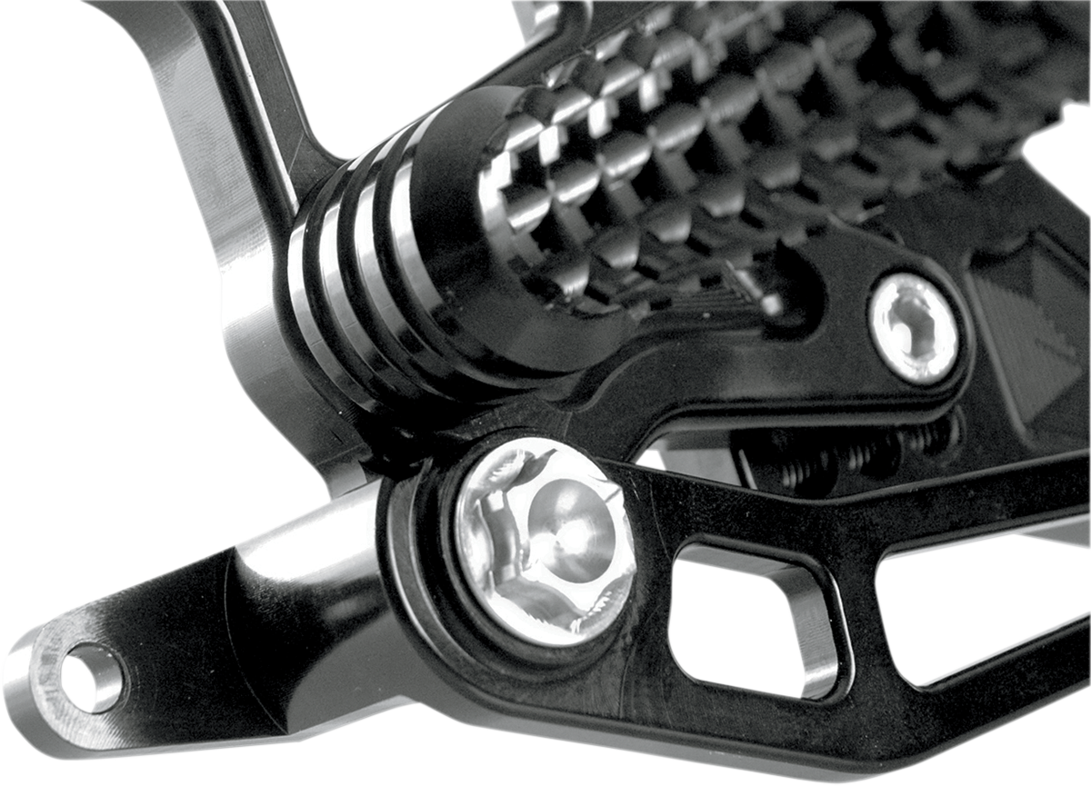 Vortex V2 Rearset - Black - GSXR1000