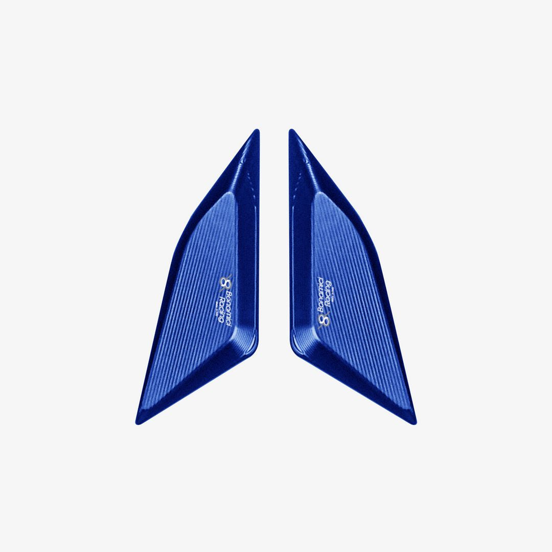 Bonamici Racing Mirror Block - Ducati Panigale V2-V4 - Blue