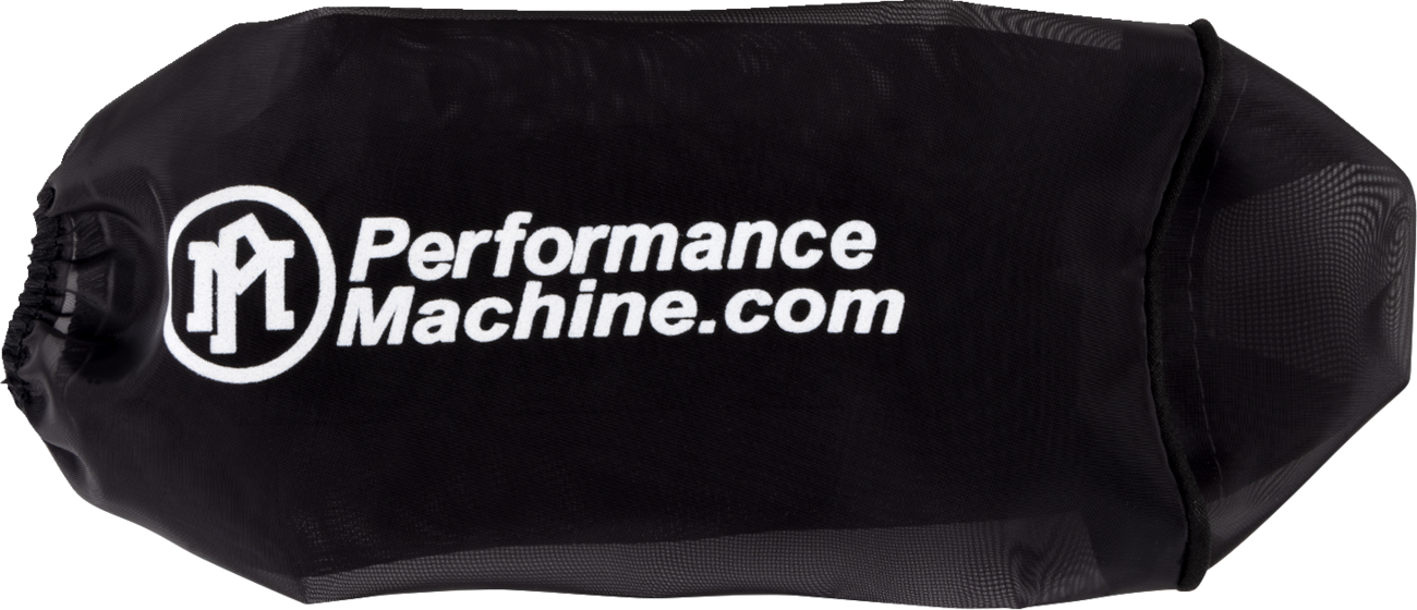 Performance Machine (PM) Pullover Rain Sock - Black - Fast Air Intake Cleaners