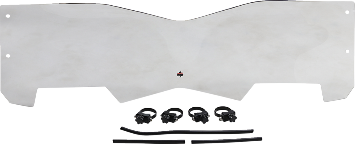 Klock Werks Flare® Windshield - 9-3/4" - Clear - RZR