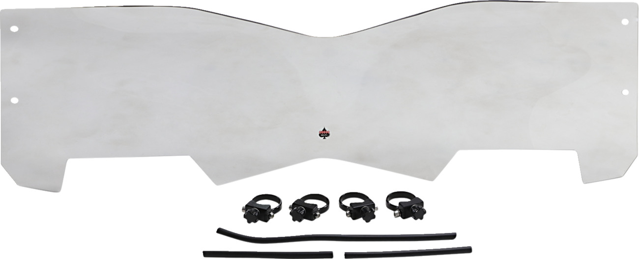 Klock Werks Flare® Windshield - 9-3/4" - Clear - RZR