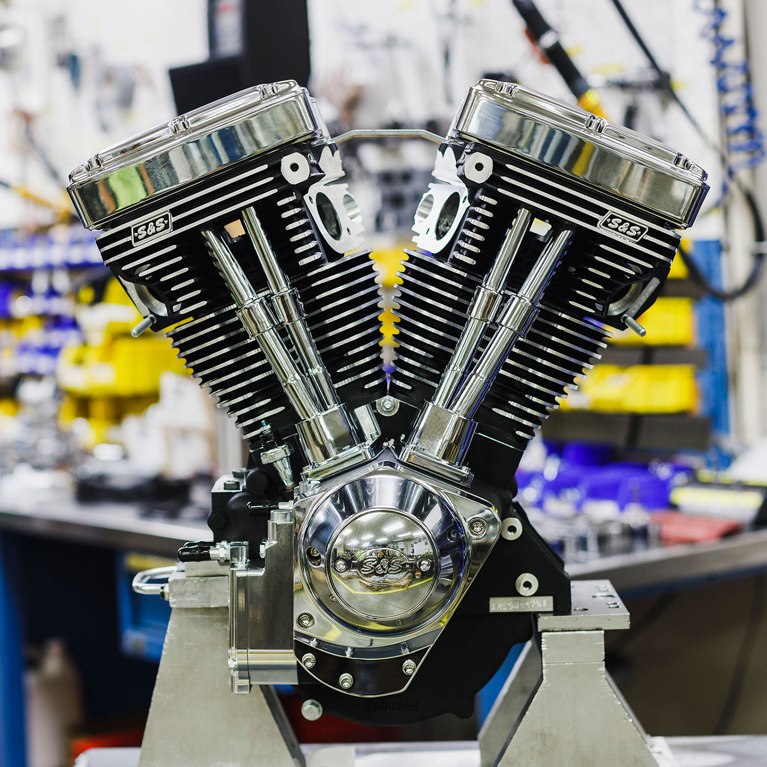 S&S Cycle V124 Long Block Engine