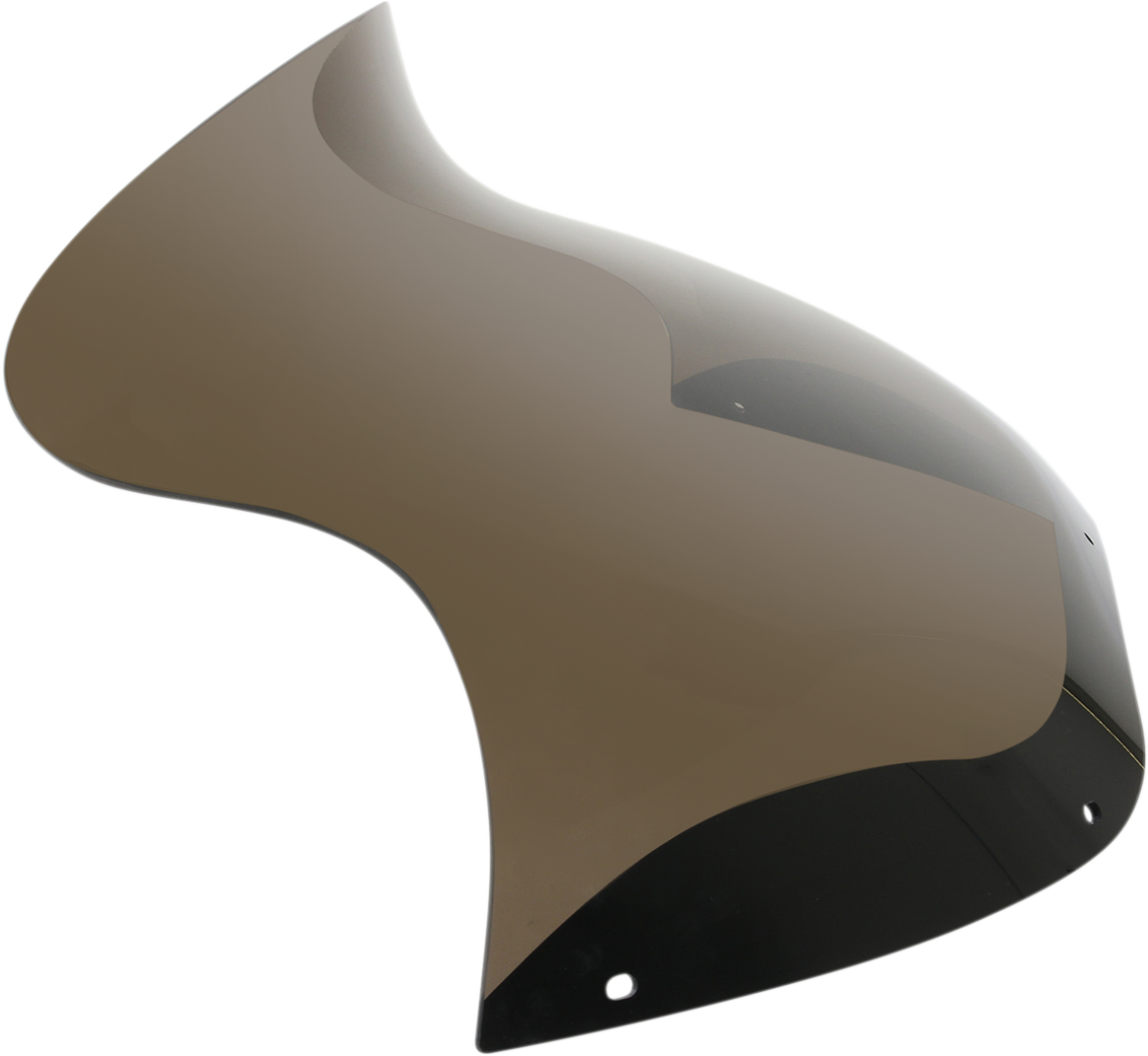 Memphis Shades Spoiler Windshield - 10" - Smoke - '98-'13 FLTR