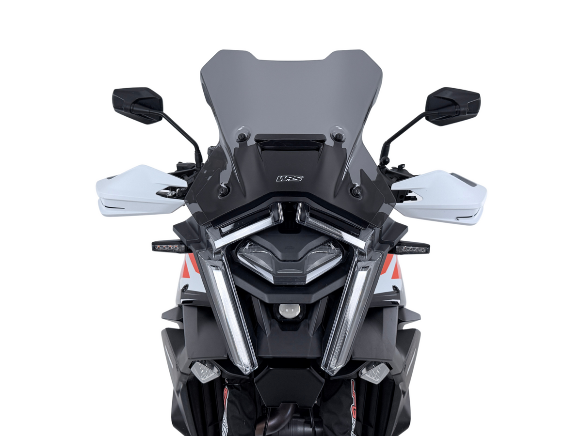 WRS Dark Smoke Touring Windscreen