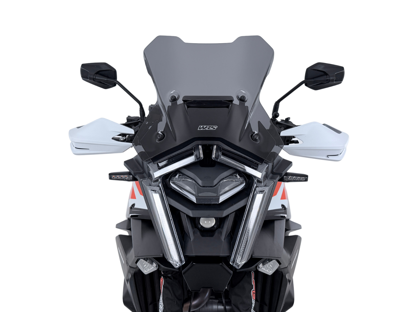 WRS Dark Smoke Touring Windscreen