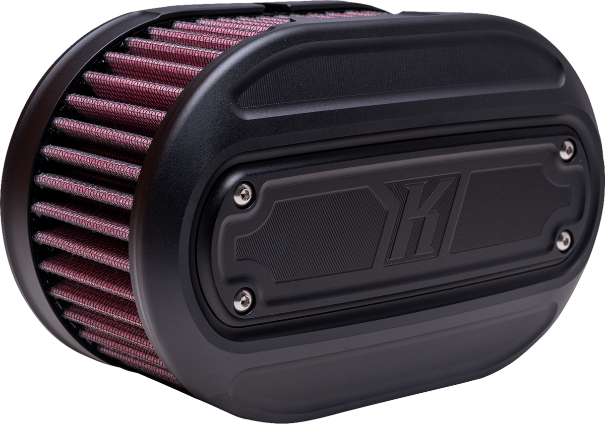 Kodlin USA Oval Air Cleaner Kit - Black - Touring/Softail