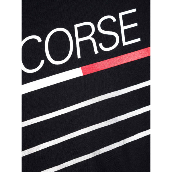 Ducati Corse Stripes Official MotoGP Race Team T-Shirt - Black