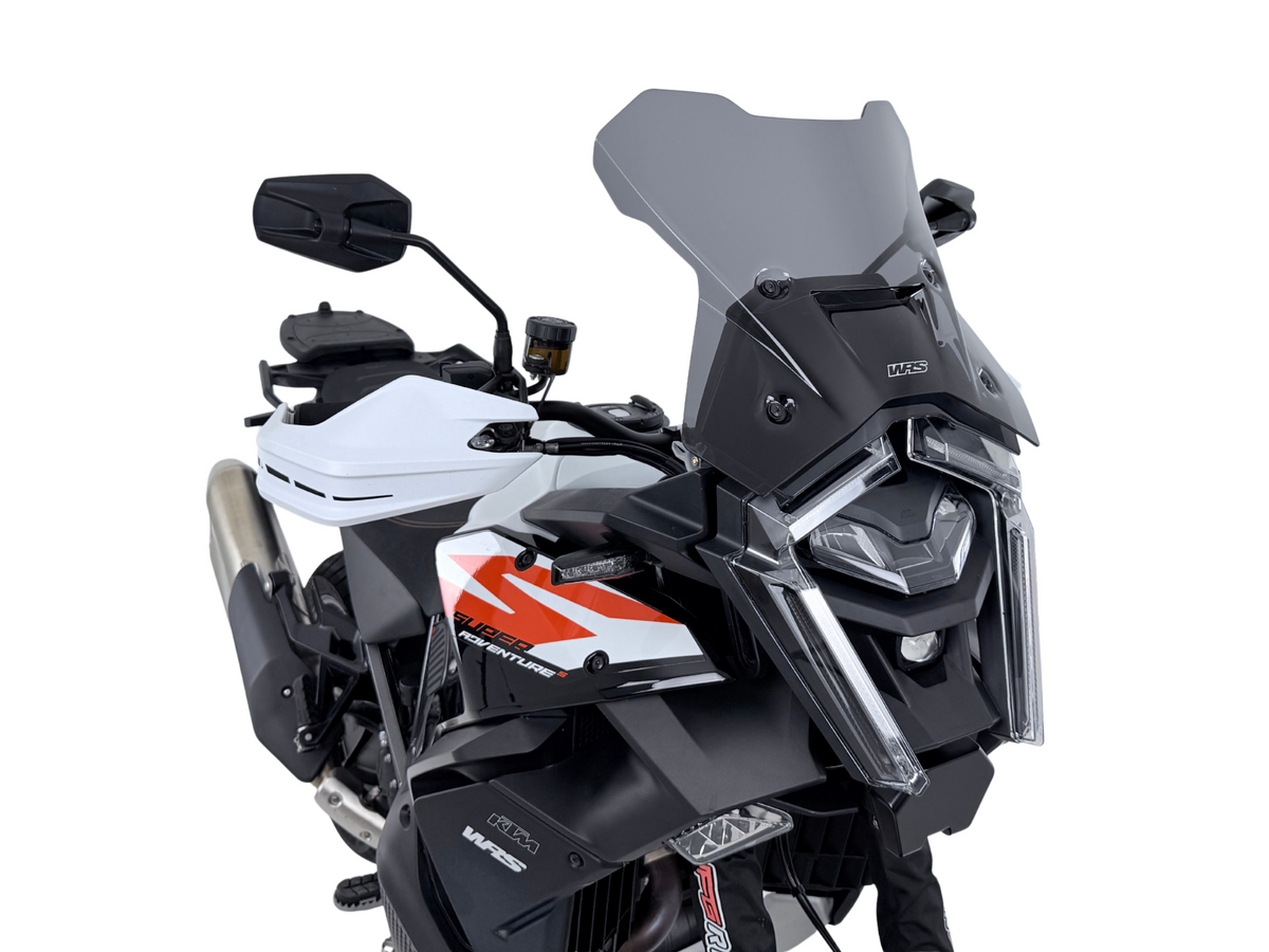 WRS Dark Smoke Touring Windscreen